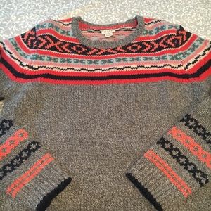 Jcrew fair isle sweater